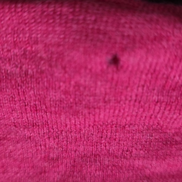 Talbots Pure Merino Wool Pink Sweater Top - Picture 2 of 2